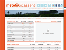 Tablet Screenshot of meteopicassent.com